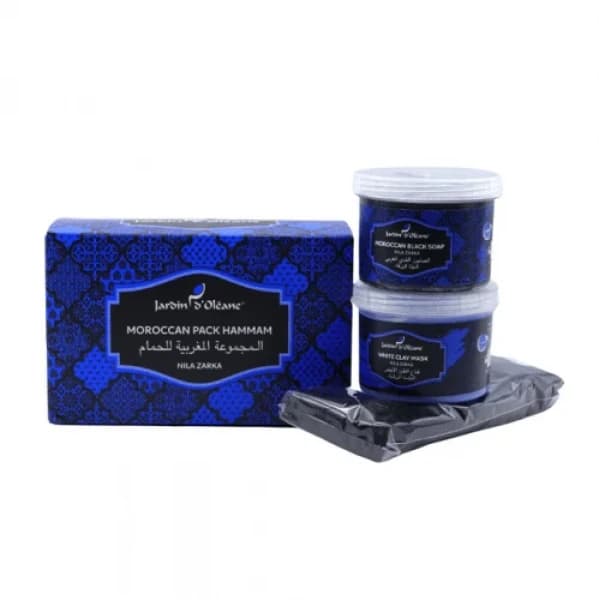 Jardin d'Oleane Nila Zarka Moroccan Pack Hammam