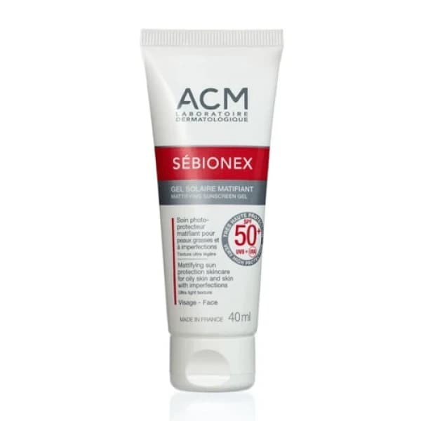 ACM Sebionex Mattifying Sunscreen Gel SPF50+ - 40ml