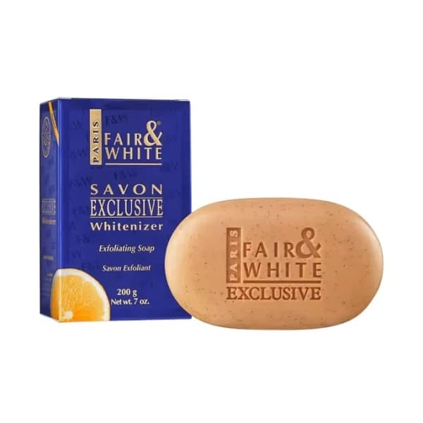 Fair & White Exfoliating Soap With Vitamin C - 200 gm