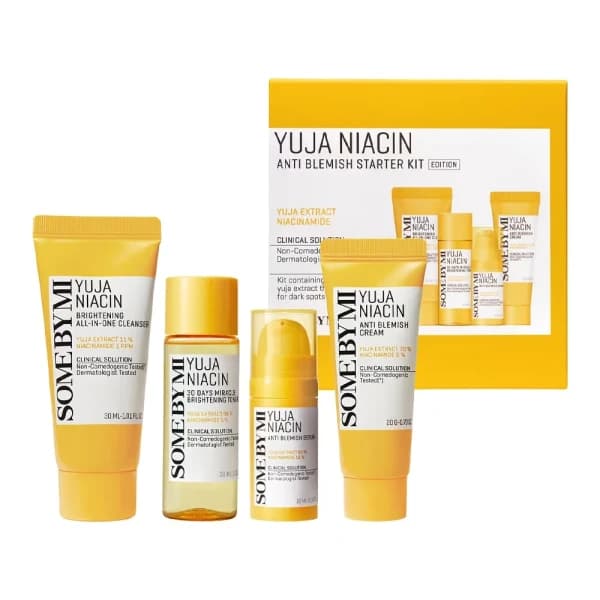Some By Mi Yuja Niacin Anti Blemish Starter Kit - 4 Pieces