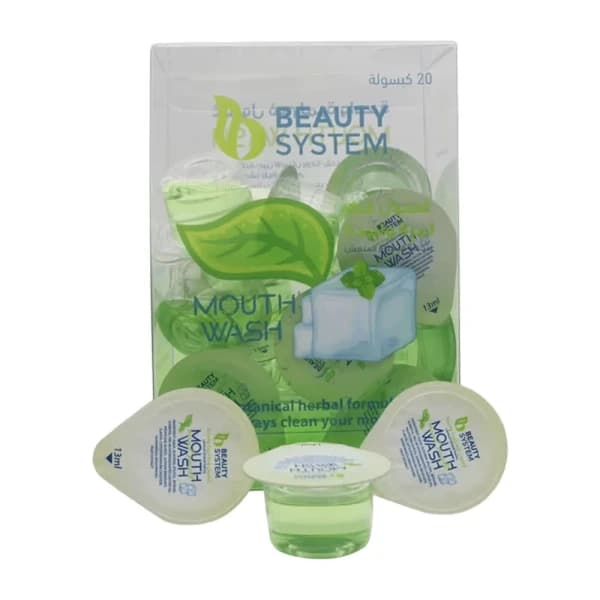 Beauty System Advanced Capsule Mouthwash with Mint Flavor - 20*13ML