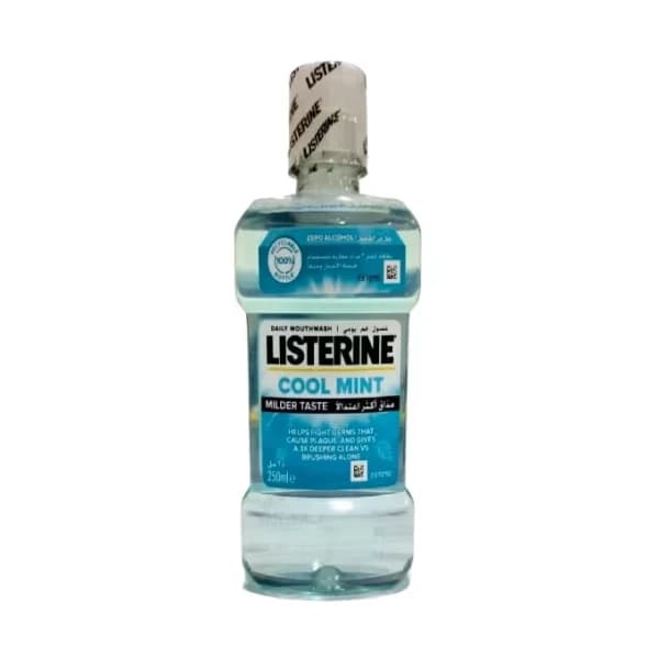 Listerine Cool Mint Milder Taste Mouth Wash - 250ml