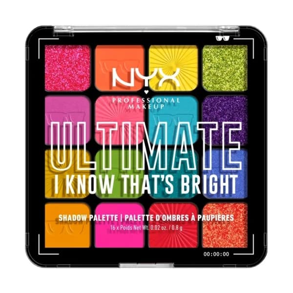NYX Ultimate Shadow Palette - I Know That's Bright
