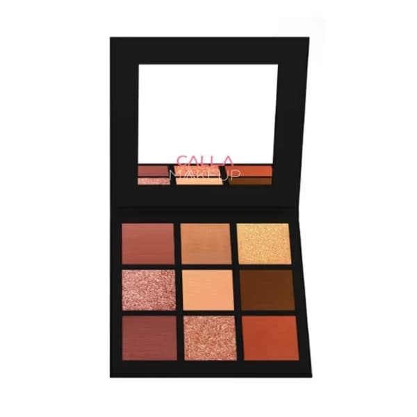 CALLA Makeup Sandy Sparkle Eyeshadow Palette - 9 Colors